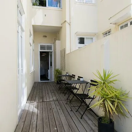 Baixa24 - Center Private Sun Deck Апартаменты Порту