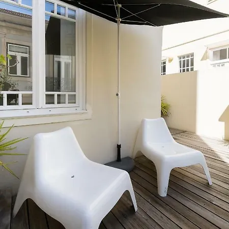 アパート Baixa24 - Center Private Sun Deck ポルト